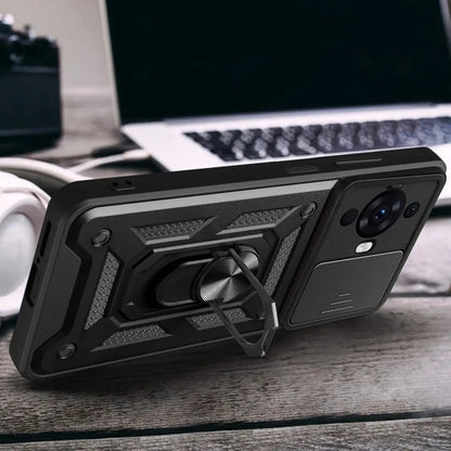 Custodia per Huawei nova 12s / nova 11, Techsuit, CamShield, Nera