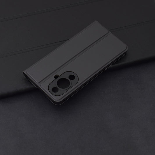 Custodia per Huawei nova 12s / nova 11, Techsuit, Magskin Book, Nera