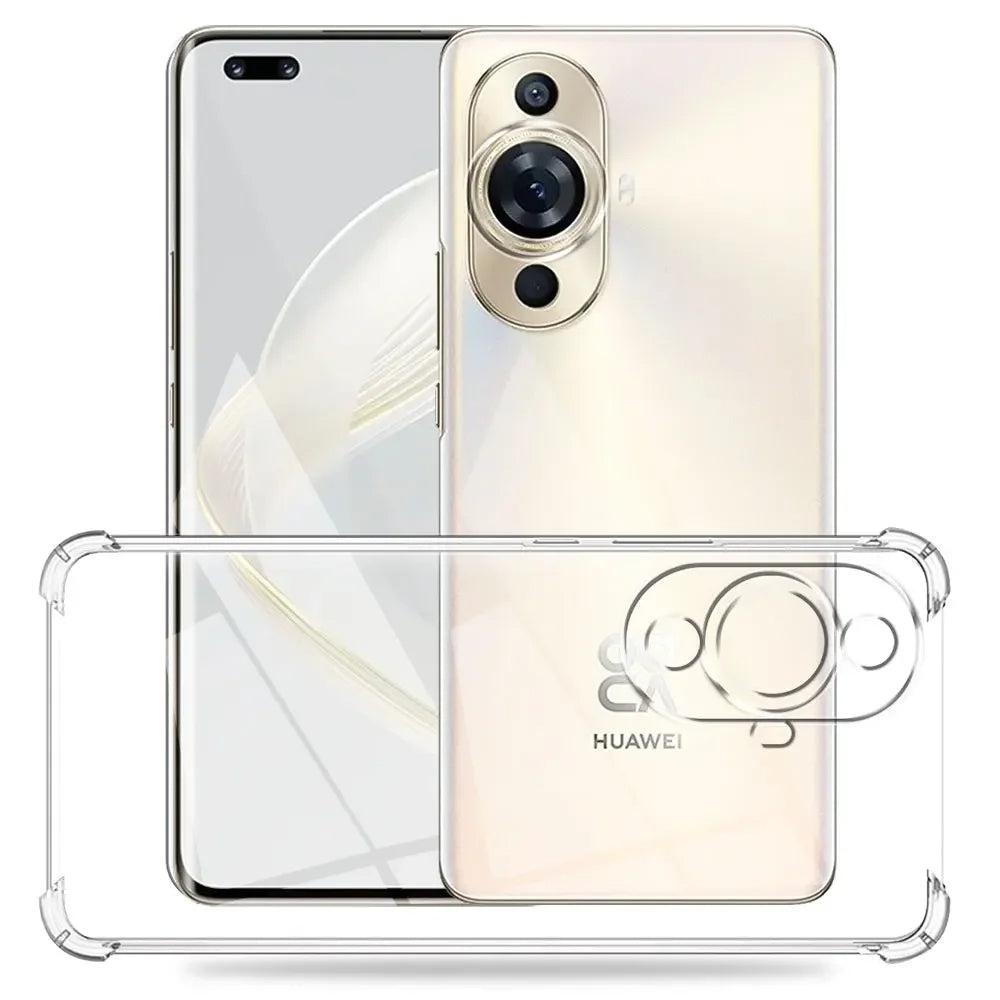Custodia per Huawei nova 12s / nova 11, Techsuit, Shockproof Clear, Trasparente