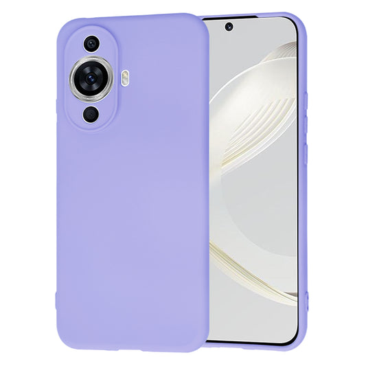 Custodia per Huawei nova 12s / nova 11, Techsuit, SoftFlex, Viola Chiaro