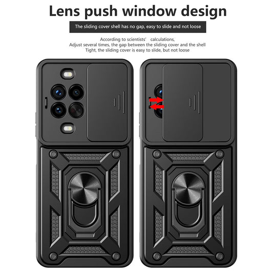 Custodia per Huawei nova 14 Pro, Techsuit, CamShield, Nera