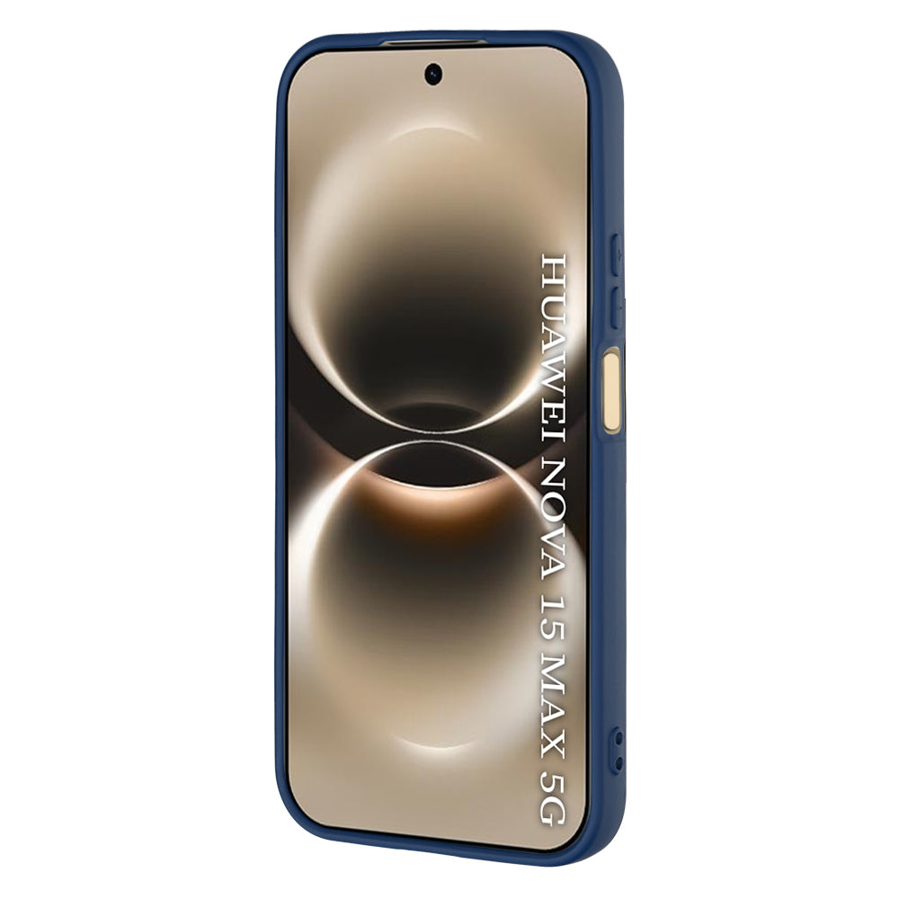 Custodia per Huawei nova 15 Max, Techsuit, SoftFlex, Blu Navy