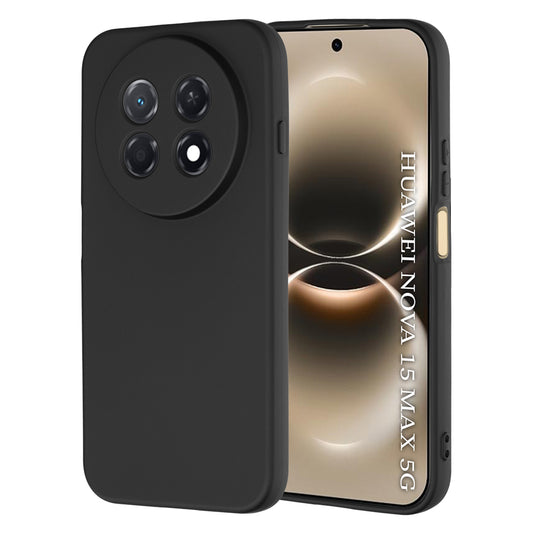 Custodia per Huawei nova 15 Max, Techsuit, SoftFlex, Nera