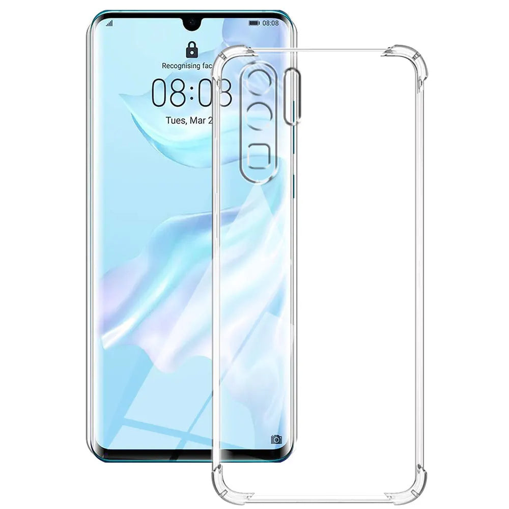 Custodia per Huawei P30 Pro New Edition / P30 Pro, Techsuit, Shockproof Clear, Trasparente