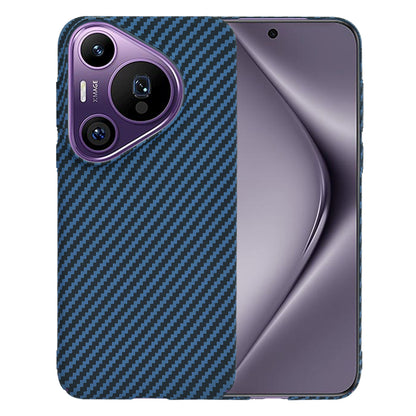 Custodia per Huawei Pura 70 Pro, Techsuit, Carbonite FiberShell, Turchese