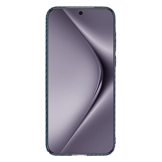 Custodia per Huawei Pura 70 Pro, Techsuit, Carbonite FiberShell, Turchese
