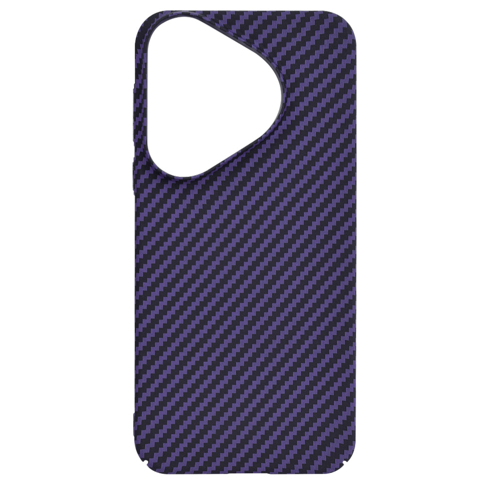Custodia per Huawei Pura 70, Techsuit, Carbonite FiberShell, Viola