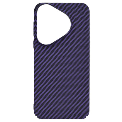 Custodia per Huawei Pura 70, Techsuit, Carbonite FiberShell, Viola