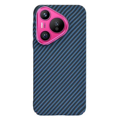 Custodia per Huawei Pura 70, Techsuit, Carbonite FiberShell, Turchese