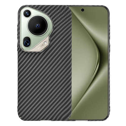 Custodia per Huawei Pura 70 Ultra, Techsuit, Carbonite FiberShell, Nera
