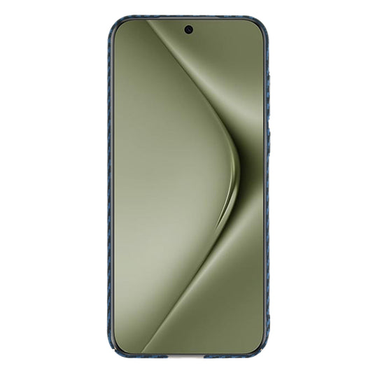 Custodia per Huawei Pura 70 Ultra, Techsuit, Carbonite FiberShell, Turchese