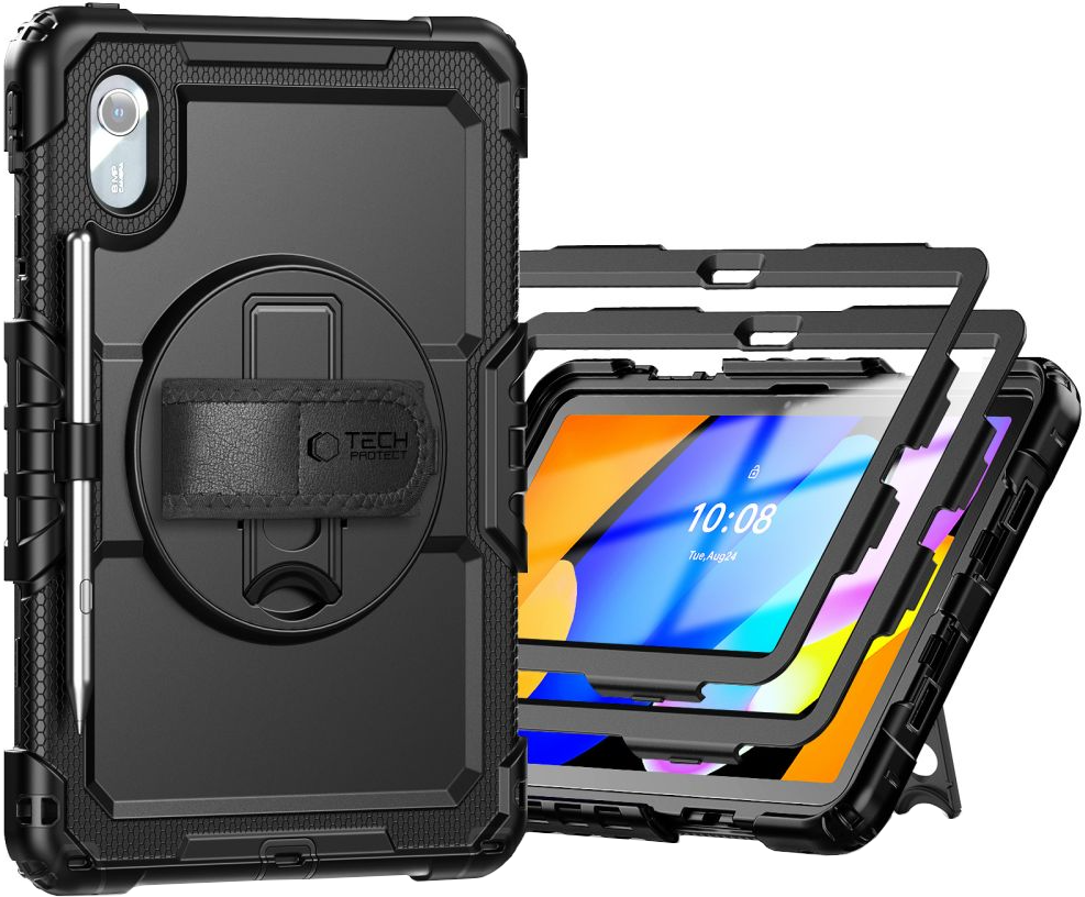 Custodia per Lenovo Idea Tab 11, Tech-Protect, Solid, Nera