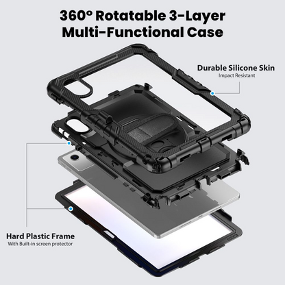 Custodia per Lenovo Idea Tab 11, Tech-Protect, Solid, Nera