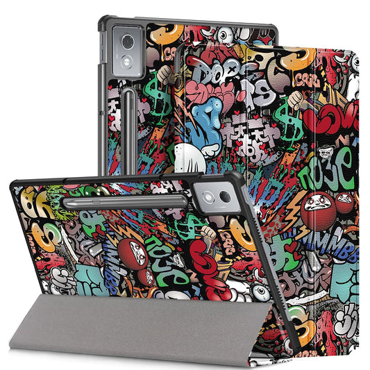 Custodia per Lenovo Idea Tab Pro, Techsuit, FoldPro Urban Vibe, Multicolore