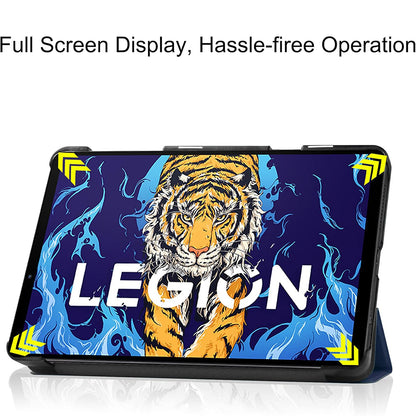 Custodia per Lenovo Legion Y700 (Gen 5), Techsuit, FoldPro, Blu