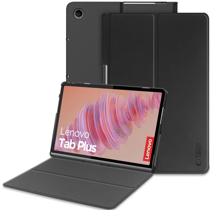 Custodia per Lenovo Tab Plus da 11,5 pollici, Tech-Protect, SmartCase, nero 