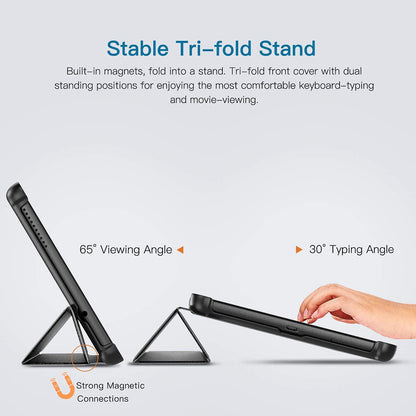 Custodia per Lenovo Tab M8 (HD), Techsuit, FoldPro, Nera