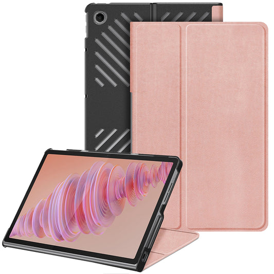 Custodia per Lenovo Tab Plus, Techsuit, FoldPro, Rosa