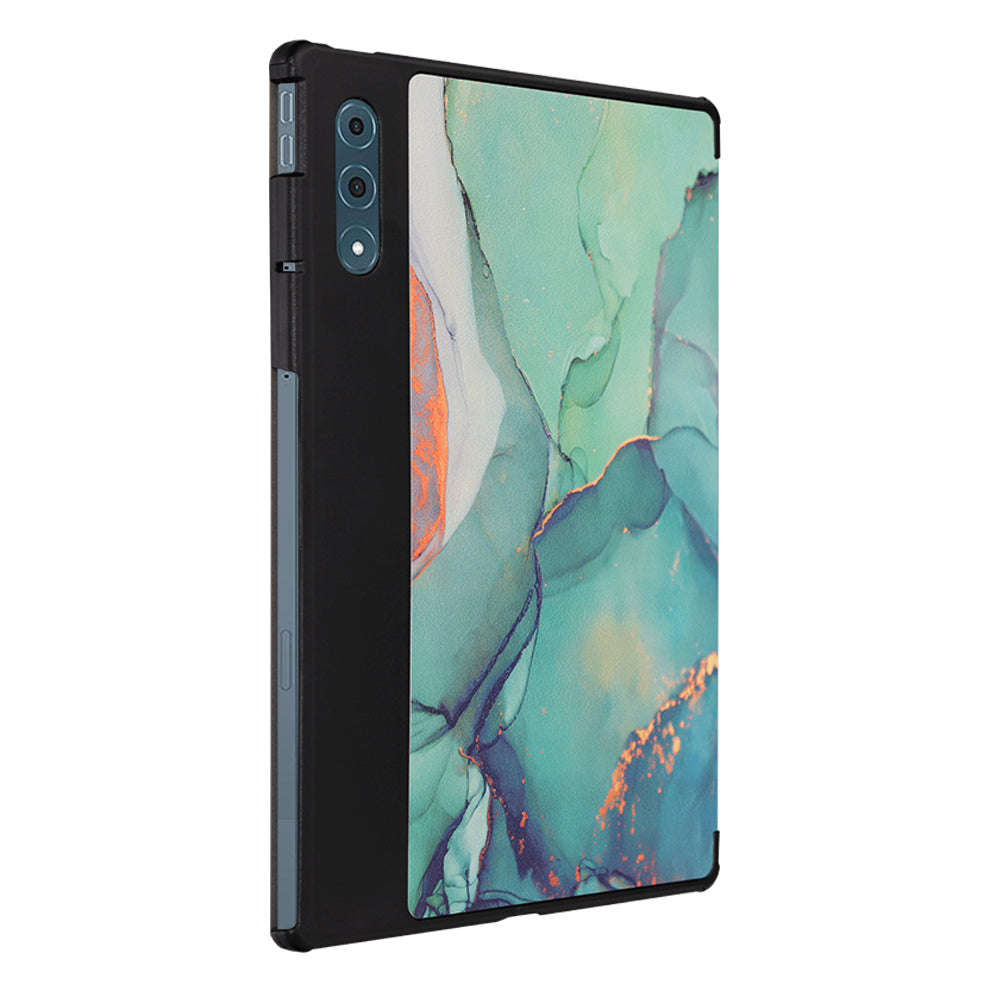 Custodia per Lenovo Yoga Tab Plus, Techsuit, FoldPro Green Time, Multicolore