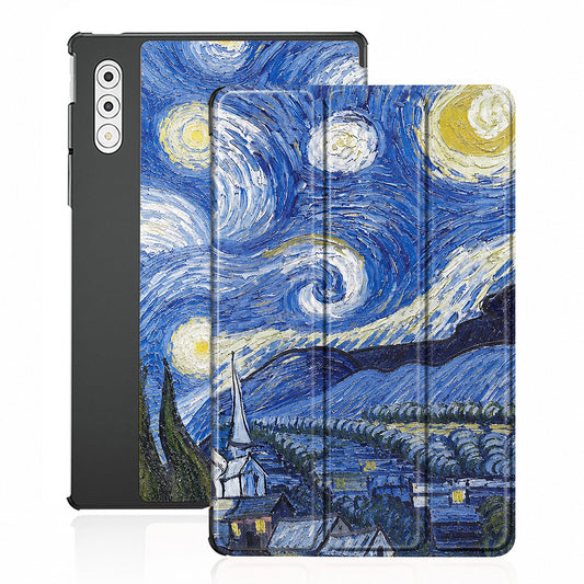 Custodia per Lenovo Yoga Tab Plus, Techsuit, FoldPro Starry Night, Multicolore