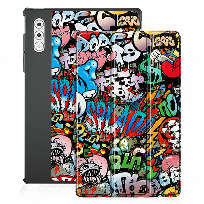 Custodia per Lenovo Yoga Tab Plus, Techsuit, FoldPro Urban Vibe, Multicolore