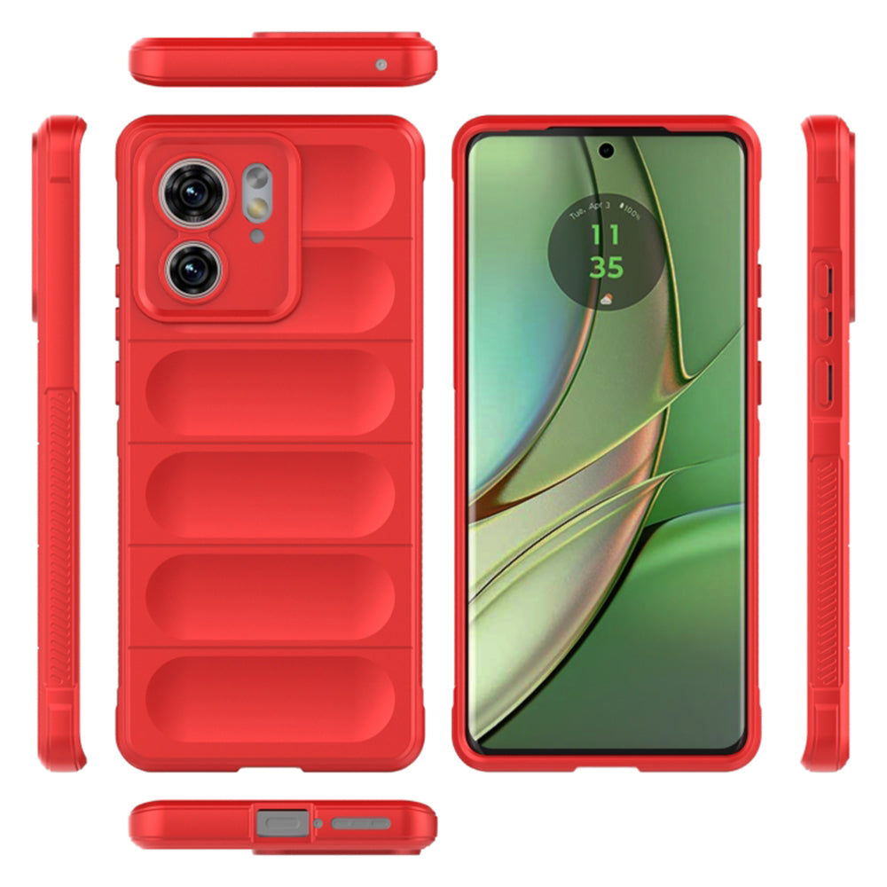 Custodia per Motorola Edge (2023) / Edge 40, Techsuit, Magic Shield, Nera