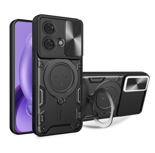 Case for Motorola Edge 40 Neo, Techsuit, CamGuard Pro, Black