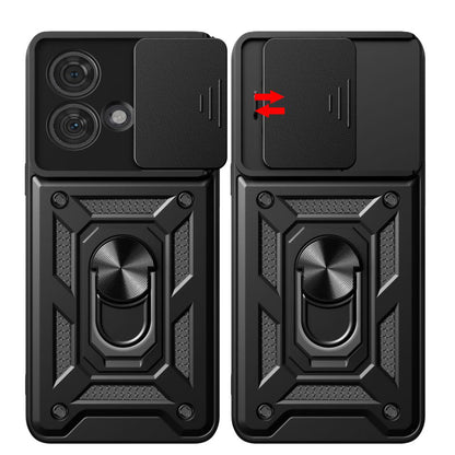 Custodia per Motorola Edge 40 Neo, Techsuit, CamShield, Nera