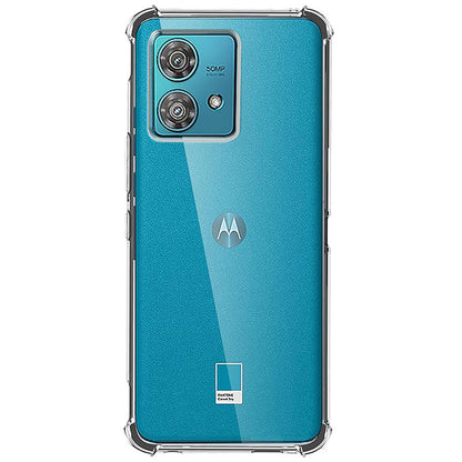 Custodia per Motorola Edge 40 Neo, Techsuit, Shockproof Clear, Trasparente