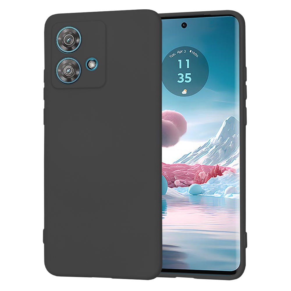 Custodia per Motorola Edge 40 Neo, Techsuit, SoftFlex, Nera