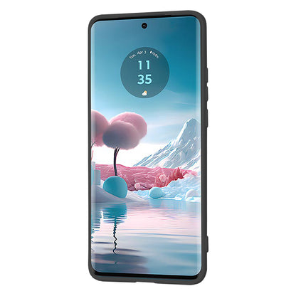 Custodia per Motorola Edge 40 Neo, Techsuit, SoftFlex, Nera