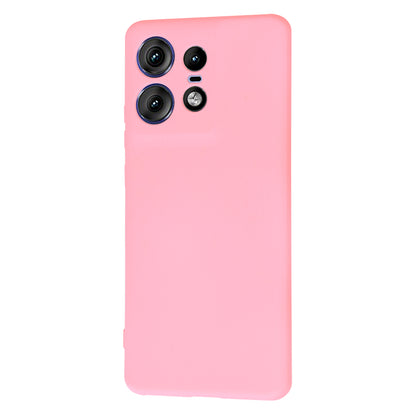 Custodia per Motorola Edge 50 Pro, Techsuit, SoftFlex, Rosa Chiaro