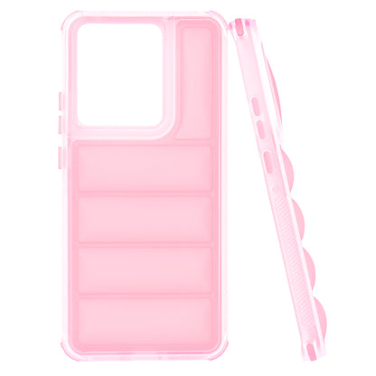 Case for Motorola Edge 50 Pro, Techsuit, Wave Shield, Pink