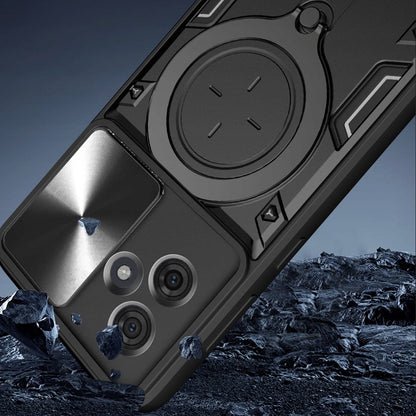 Custodia per Motorola Edge 60 Fusion / Edge 60, Techsuit, CamGuard Pro, Nera