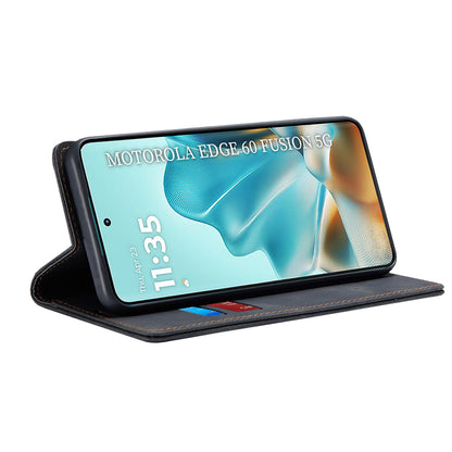 Custodia per Motorola Edge 60 Fusion / Edge 60, Techsuit, Confy, Nera