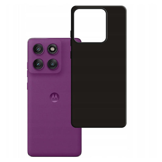 Custodia per Motorola Edge 60 Pro, 3MK, Nera Opaca