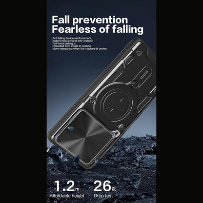 Custodia per Motorola Edge 60 Pro, Techsuit, CamGuard Pro, Nera
