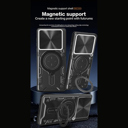 Custodia per Motorola Edge 60 Pro, Techsuit, CamGuard Pro, Nera