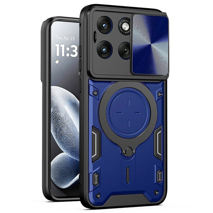Custodia per Motorola Edge 70 Fusion, Techsuit, CamGuard Pro, Blu