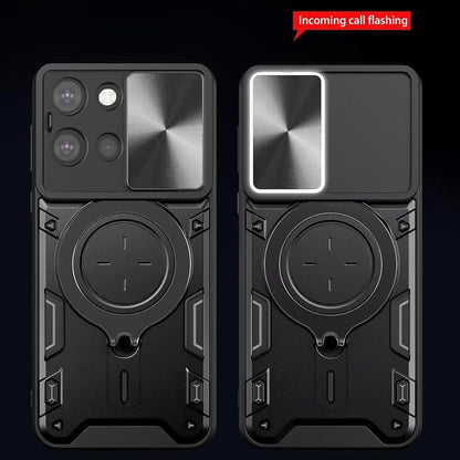 Custodia per Motorola Edge 70 Fusion, Techsuit, CamGuard Pro, Blu