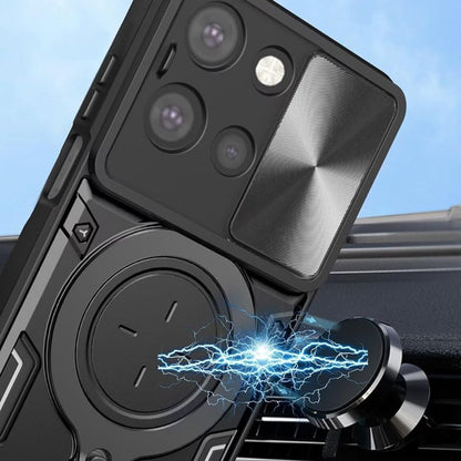 Custodia per Motorola Edge 70 Fusion, Techsuit, CamGuard Pro, Blu