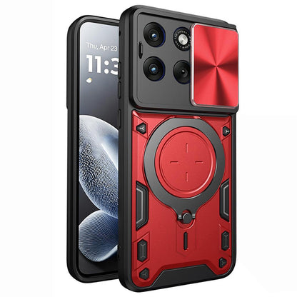 Custodia per Motorola Edge 70 Fusion, Techsuit, CamGuard Pro, Rossa