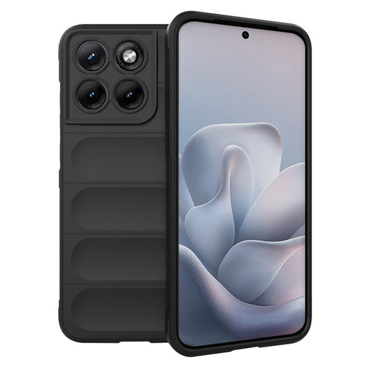 Custodia per Motorola Edge 70 Fusion, Techsuit, Magic Shield, Nera