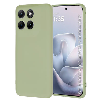 Custodia per Motorola Edge 70 Fusion, Techsuit, SoftFlex, Matcha