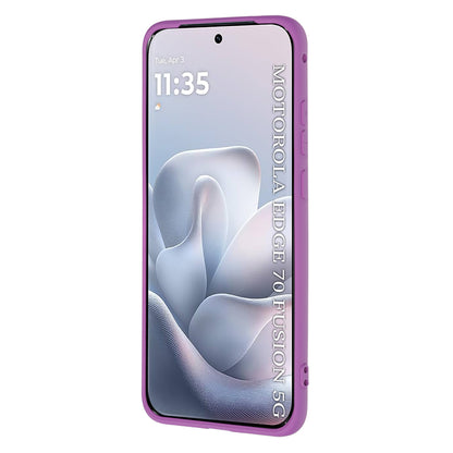 Case for Motorola Edge 70 Fusion, Techsuit, SoftFlex, Purple