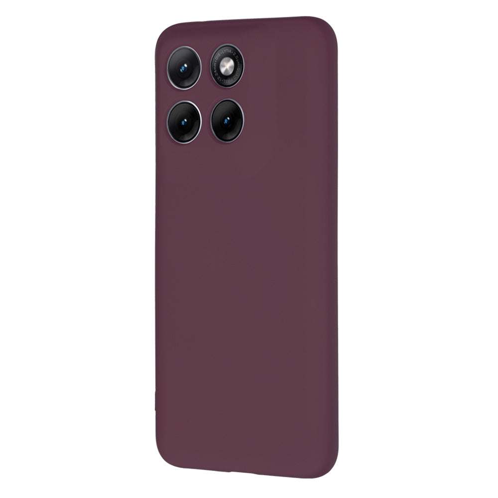 Custodia per Motorola Edge 70 Fusion, Techsuit, SoftFlex, Vinaccia