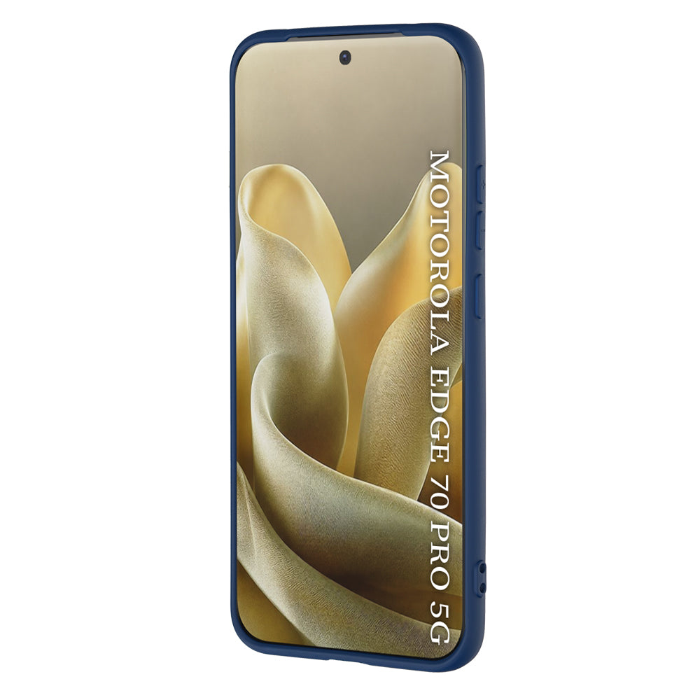 Custodia per Motorola Edge 70 Pro, Techsuit, SoftFlex, Blu Navy