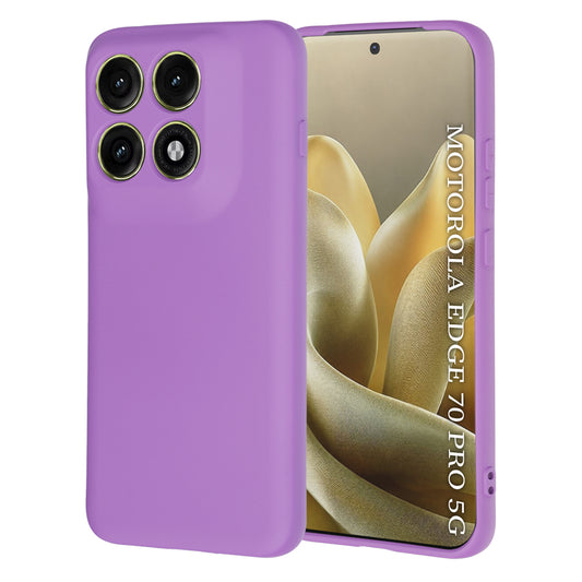 Custodia per Motorola Edge 70 Pro, Techsuit, SoftFlex, Viola