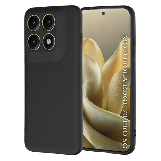 Custodia per Motorola Edge 70 Pro, Techsuit, SoftFlex, Nera