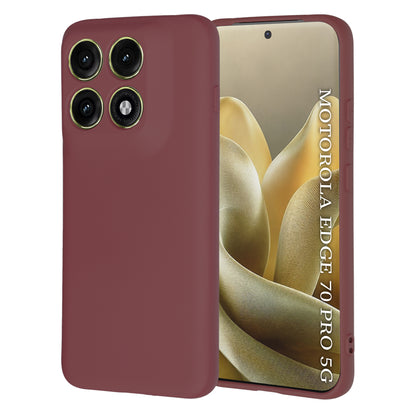Custodia per Motorola Edge 70 Pro, Techsuit, SoftFlex, Vinaccia